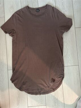 Divided Cocoa Brown Crewneck Tee